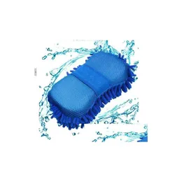 Towel Car Truck Motorcycle Sponge Microfiber Washer Duster For Cleaning Detailing Washing Tool Wahing Brush Drop Delivery Mobiles Mo Dhwov