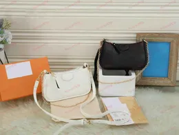 Regulowane torby z korpusem worki siodłowe wytłaczona torba łańcuchowa Bag damska luksusowa torebka Zakrzywiona torba na ramię w portfelu
