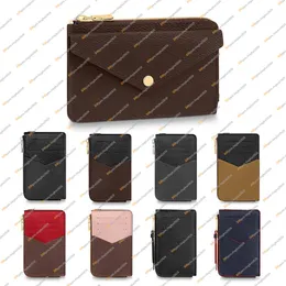 Unisex Fashion Designer Luxury RECTO VERSO Wallet Key Pouch Coin Purse Credit Card Holder TOP Mirror Quality M69431 M69420 M69421 2383