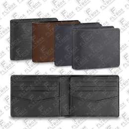 Designer unissex Luxo Moda de luxo Casual Slender Wallet Coin bolsa Chave de alta qualidade 5A M62294 N63261 M60332 Cartão de crédito Hol270K