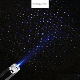 Outras peças automáticas caro telhado de telhado de estrela noite interior interior decorativo luz usb laser laser laser com nuvens e efeito de iluminação de céu estrelado dhyjd