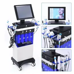 2024 Высокое давление 14 в 1 Aqua Hydro Peel Care Care Machine Machine Oxygen Water Beauty Jet Peel Machines для спа -салона