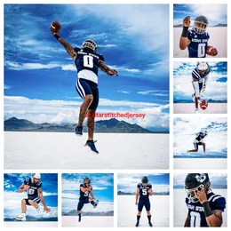 2023 Utah State Aggies Football 79 Wade Meacham 56 Cole Motes 48 Seni Tuiaki 9 Kyle Van Leeuwen 52 Blaine Spiers 60 Wyatt Bowles 1 Anthony Switzer 63 Stephen Kotsanlee