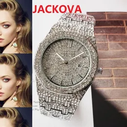 Замороженные полные бриллианты кольцо кольцевые наручные часы Top Fashion Hip Hop Hap Hop нержавеющая сталь мужское календарный календарный календарный браслет 301G 301G