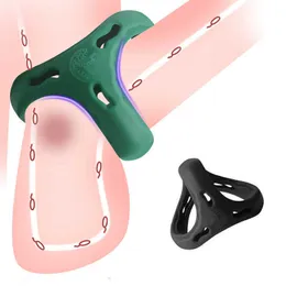 Massager Elasticity Penis Ring Reusable Silicone Cock Rings for Man Enlargement Delayed Ejaculation Erection Men