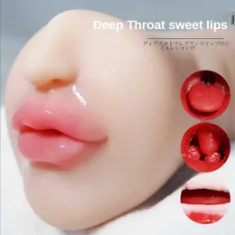 Massageador bm14 masculino garganta profunda com língua copo de masturbação oral 2 em real vaginal anal masturbador erótico ferramenta para homem