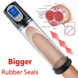 Electric Penis Pump for Men Masturbator Extender Penile Vacuum Enlargement Enhancer Massager