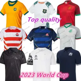 Rugby 2023 Maglie 23 24 Australia in Irlanda Scozia Giappone Nazionale Fiji Tonga Portogallo South USAS Nuova camicie di Zelanda Africa