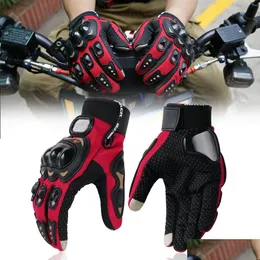 Guanti motociclisti Touchsn Bicycle Short Sports Glove Power Racing per Husqvarna Husaberg Yamaha Delivering Delivery Mobiles Mobili Ac Dh2eo