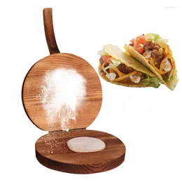 Baking Tools Tortilla Machine Wood Manual Dough Wraps Pressing Tool Kitchen Gadgets Multifunctional Pastry For Empanadas Tortillas