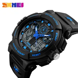 2020 novos relógios masculinos de luxo de luxo Skmei Water prova d'água relógio digital barato 5 relógios esportivos coloridos Orologio di lusso2621