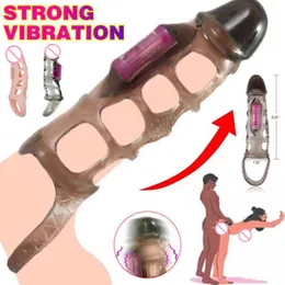 Titreşimli penis kılıfı horoz arttırıcı yüzük katı baş vajina stimülasyonu çift için yeniden kullanılabilir