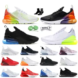 270 남녀 운동화 Designer Running Shoes 270s Fashion Women Mens Platform Outdoor Sports Jogging Sneakers Trainers
