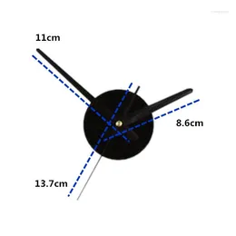 Zegary ścienne 10Sets Mechanizm zegara dysku z ręcznie majsterkowanie cichy kwarc zegarek ruch części zamiennika
