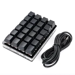 Keyboards Mini USB Custom Mechanical Keyboard 23469121624 Keys Gaming Sayo Device Shortcut Programmable Keypad Macro 230821