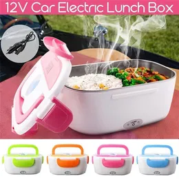 S uppvärmning Lunchlådor Portable Electric Heater Lunch Box Car Plug Food Bento Storage Container Warmer Food Container Ben T259T