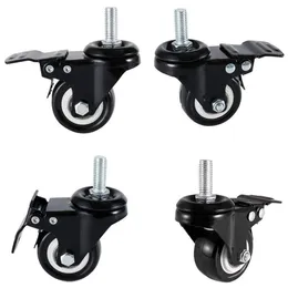 4 X Casters 50mm Swivel Castor Wheels Trolley Furniture Caster Heavy Duty2603