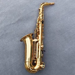 日本275 eb alto saxophone新到着真鍮ゴールドラッカー楽器e-flatサックスとケースアクセサリー