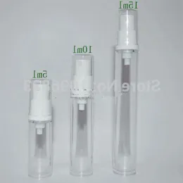 50pcs/lote 10ml Spray sem ar perfume cosmético ou embalagem líquida médica 10cc Vaccum Bottles de embalagem vazio MHTDT
