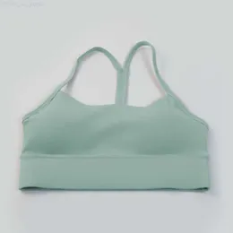 LL Yoga Lu-088 Flow-Y Crop Top Women Yoga Bra Fitness Gym kläder Kvinnliga BH-bh trådlösa flickor toppar yogas sport ny