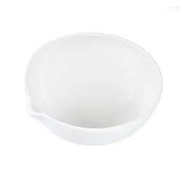 Avalible Lab White 500ml 1pcs Ceramic Evaporanting Dish per esperimento di laboratorio