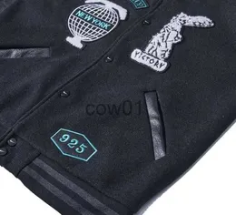 Jackets masculinos Novo 2023 Jackets de beisebol Menas Jaqueta Tiffany Sleeve York Mens Casacos J230822