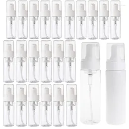 Storage Bottles 12Pcs 30/50/60/80/100/150/200ml Refillable Travel Portable Foaming Bottle Foam Pump Lotion Shampoo Dispenser Containers