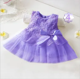 Mädchen Kleider Mädchen Prinzessin Kleid Kinderkleidung Baby Kleidung Kinder Tutu Chiffon mit Bogenknoten