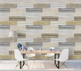 壁紙Papel de Parede Nordic Abstract Geometric Wallpaper Modern3D Mual Living Room TV Wall Bedroom Papers Home Decor