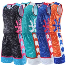 Set da corsa per bambini Basketball Jersey Set Men Fennio Donne Blank Uniforms Gori Guida di allenamento Stupt Sports Sump Sump 230821