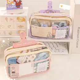 Uczenie się zabawek Pencil Case Szkoły Akcesoria Dostawy Ołówki Kawajskie Kawaii for Girl