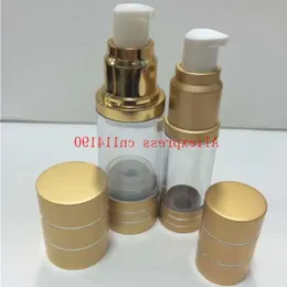 Hot Sale 300 PCs/lote 15ml 30ml 50ml Bottle sem ar, bomba, vácuo, garrafa de loção, embalagem de cosméticos wpkqd