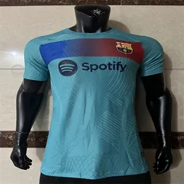 2023 2024 Barcelona Home/Away Casual Zielone Białe Blue Black Men's Football Jersey Najnowsze luźne dopasowanie