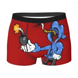 Underpants Graffiti Bomber HIP HOP Homme Panties Men's Underwear Sexy Shorts Boxer Briefs