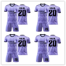 2023 Benzema Finals Football Shirt 21 22 23 축구 셔츠 레알 Madlaba Modric Valverde 4th Camisetta 남자와 어린이 게임 세트