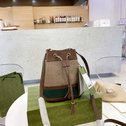 G Bag Fashion Ladies Shoulder Ophidia Collection Mini Bucket Bag Luxury Lady Handbags Hand Carry Wallets Crossbody Purses