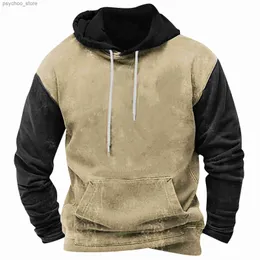 رجال الرجال للرجال Sweatshirts عتيقة الملابس y2k هوديي الرجال المطبوعة أفخم معطف دافئ معطف الصوف قميص غير رسمي الجيب من النوع الثقيل sudaderas para hombres q230822