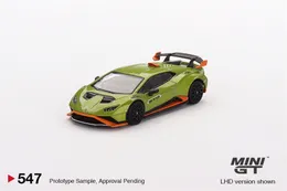 Dascast -Modell ankommen bald Mini GT 1 64 LAMBO HURACN STO VERDE CITREA LHD CAR 230821