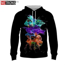 Мужские толстовки толстовок Dark Terror Premium 3D Print Hoodie Unisex Cool Pellover Графическая толстовка мужская весна и осенью нового длинного рукава Top Q230822