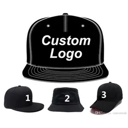 Tenis snapback niestandardowy ciężarówka ball cap 3D Hafting Logo Flat Brim dopasowany Pełna bliżej personalizowana baseball hat2128