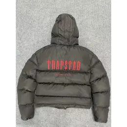 23 Winter Down Jacket 최고 품질의 남성 Trapstar 복구 재킷 후드 짙은 코트 남성 남성 여성 커플 Parka 겨울 코트-어드밴스 지불 Trapstar