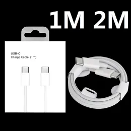 1M 2m 20W PDケーブルC〜CタイプC USB Cケーブルコードラインデータ充電器ワイヤ用iPhone SAMSUNG ANDORID電話ケーブル