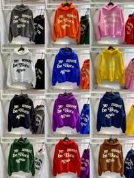 يجب أن يولد رجال الرجال CP-FM Ye مرة أخرى خطابًا مطبوعًا High Street Hip Hop Hoodies 12 Color