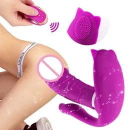 Massageador de silicone vibrador anal empurrando para homens vibrador controle remoto masturbador adultos mulheres