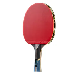 Tênis de tênis Raquets Racket Ping Pong Paddle Borracha com Lâmina leve 6PLY 230821