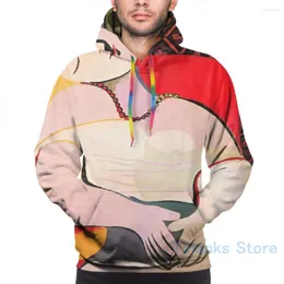 Men's fashion colorblock casual hoodie lh085 sale
