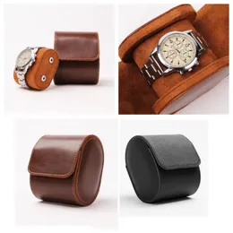 Оптовые часы коробки Roll Watch Case Watch Organizer Organizer Case PU