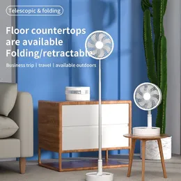 Altro giardino domestico 7200 mAh ventola portatile mini ricaricabile ricaricabile telescopico a basso rumore raffreddamento alla ventola estate per camera da letto per la casa 230821