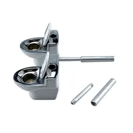 NEU STYLE METAL -Legierung Mini Pipes Innovative Nahstool -Form tragbares Verstecken Abnehmbar einfach saubere Filter Löffel Schüssel Kräuter Tabak Zigarettenhalter Hand Rauchen