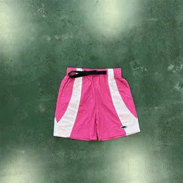 新しい2023 Alcatraz Sun and Rain Men's Windbreaker Best Quality Sale Hip Hop Jacket Pink Shortsセット